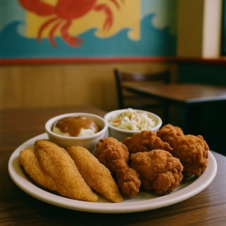 3 Fish & 3 Chicken Combo